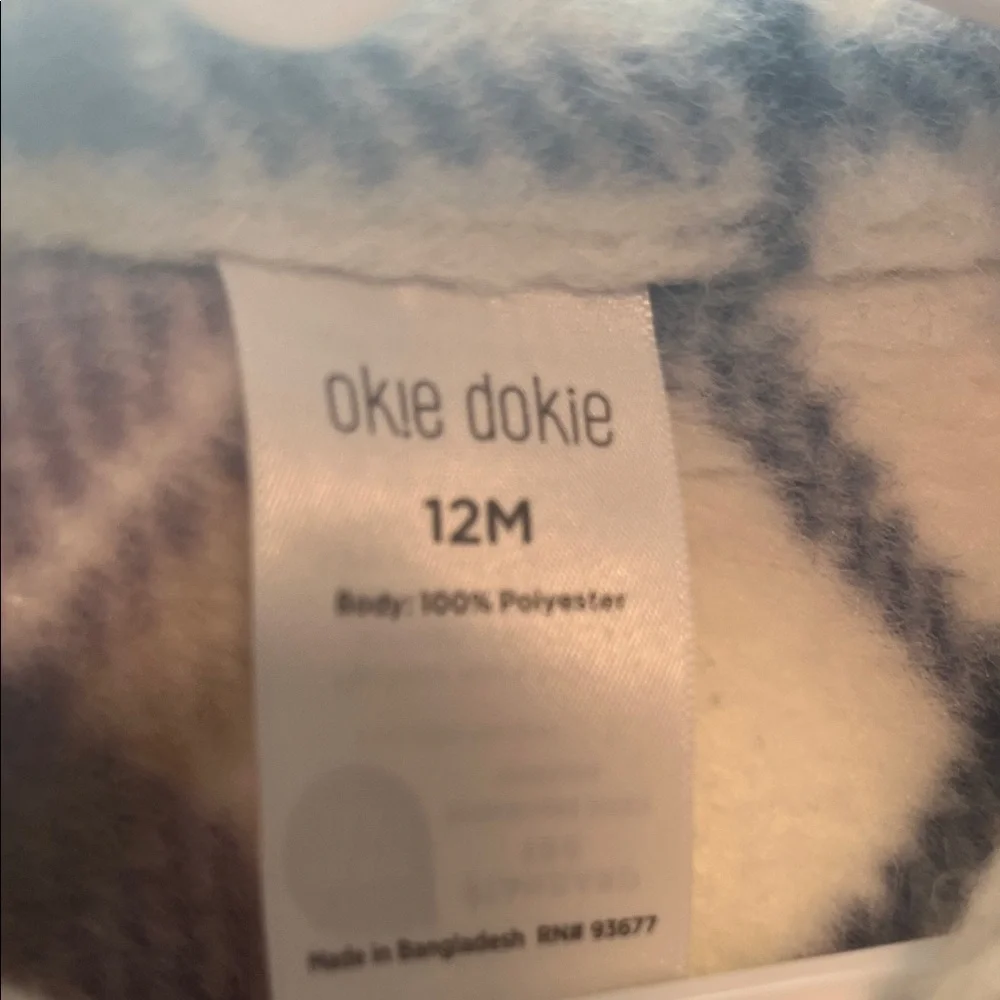 Okie Dokie Plaid Jacket - Brown and Blue - Picture 3 of 4